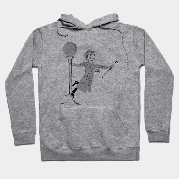 Gene Kelly signing in the rain Hoodie by bailopinto